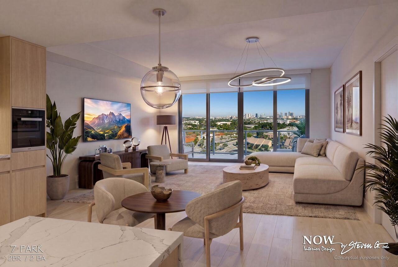 Seven Park interior design concept by Steven G