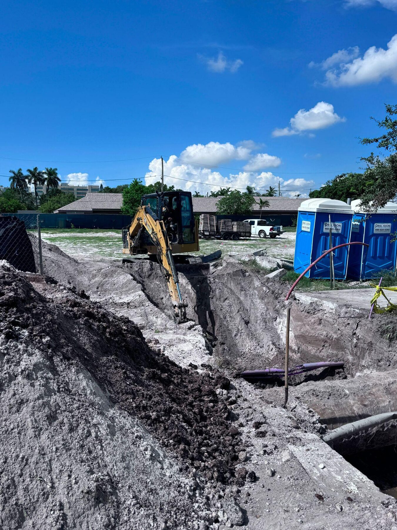 Excavation work
